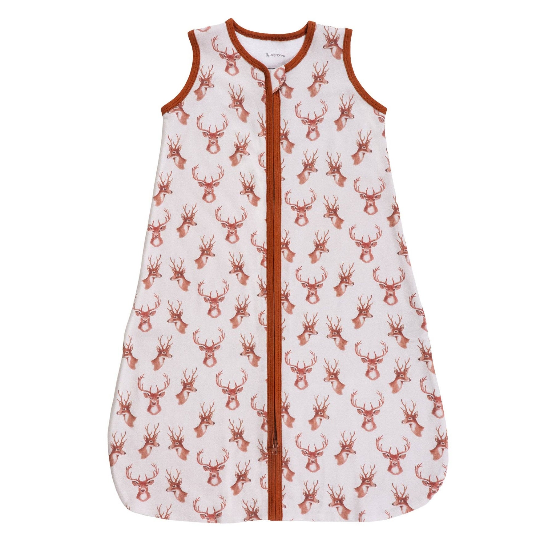 LollyBanks LollyBanks Organic Cotton Sleep Sack 0.5 Tog Oh DeerEveretts Place