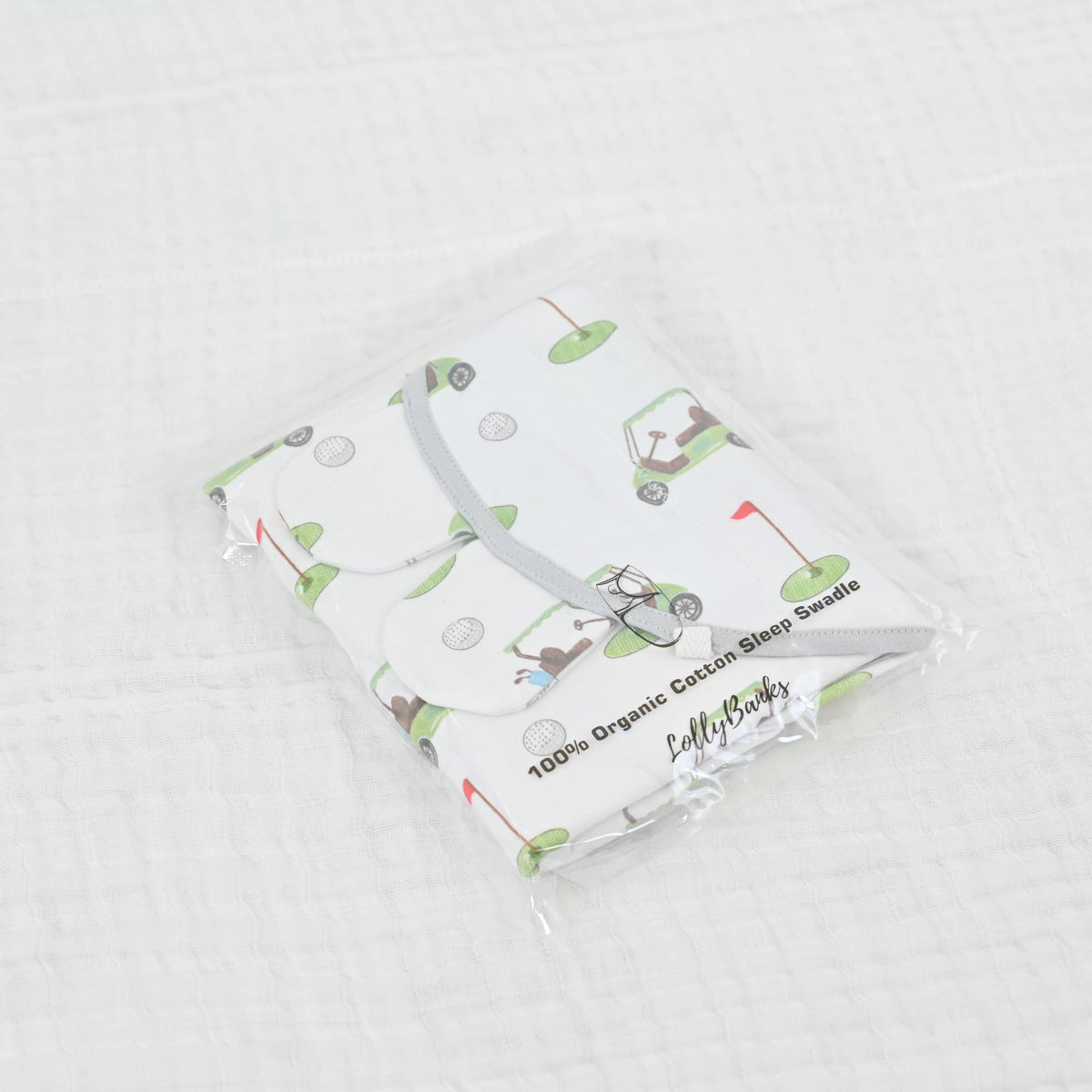 LollyBanks LollyBanks Organic Cotton Velcro Newborn Swaddle Sack For Easy Diaper ChangesEveretts Place