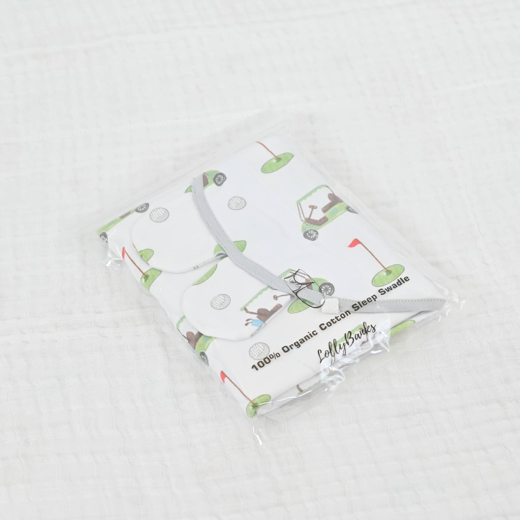 LollyBanks LollyBanks Organic Cotton Velcro Newborn Swaddle Sack For Easy Diaper ChangesEveretts Place