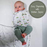 LollyBanks LollyBanks Organic Cotton Velcro Newborn Swaddle Sack For Easy Diaper ChangesEveretts Place