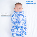 LollyBanks LollyBanks Organic Cotton Velcro Newborn Swaddle Sack PeonyEveretts Place