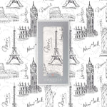 Newcastle Classics London Paris New York Bamboo Swaddle Blanket for Breathable Baby Comfort - 