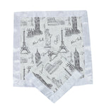 Newcastle Classics London Paris New York Newcastle Bamboo Muslin Security Blanket for Kids - 