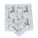 Newcastle Classics London Paris New York Newcastle Bamboo Muslin Security Blanket for Kids - Baby & Toddler > Swaddling & Receiving Blankets > Receiving Blankets Bamboo Security Blanket