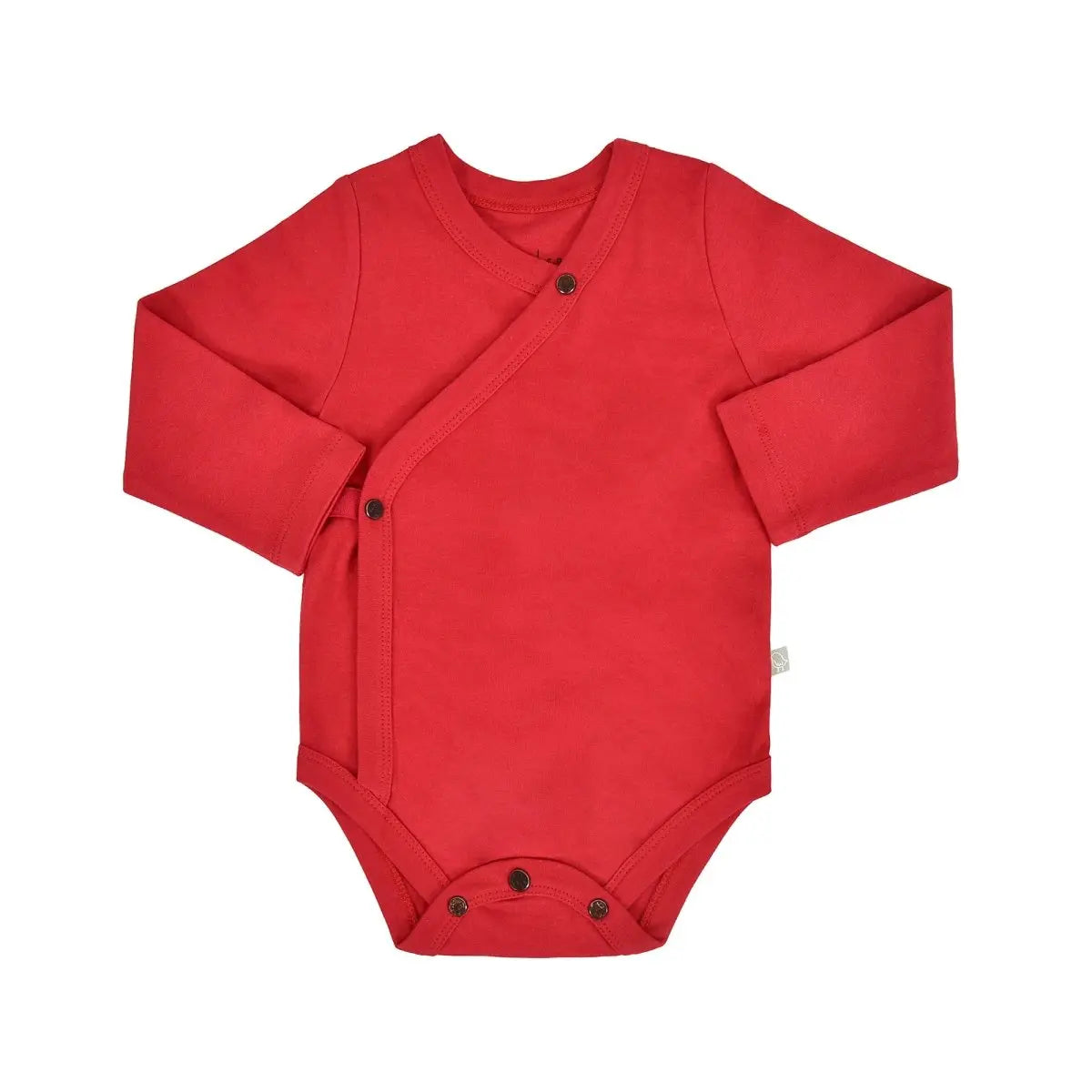 long bodysuit | scarlet red - Sleeve, Textile, Baby & Toddler Clothing, Button, Baby Products | Everetts Place