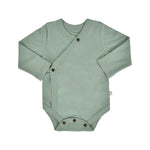 Finn + Emma Stylish Basil Green Long Bodysuit - Perfect for Any Occasion! -