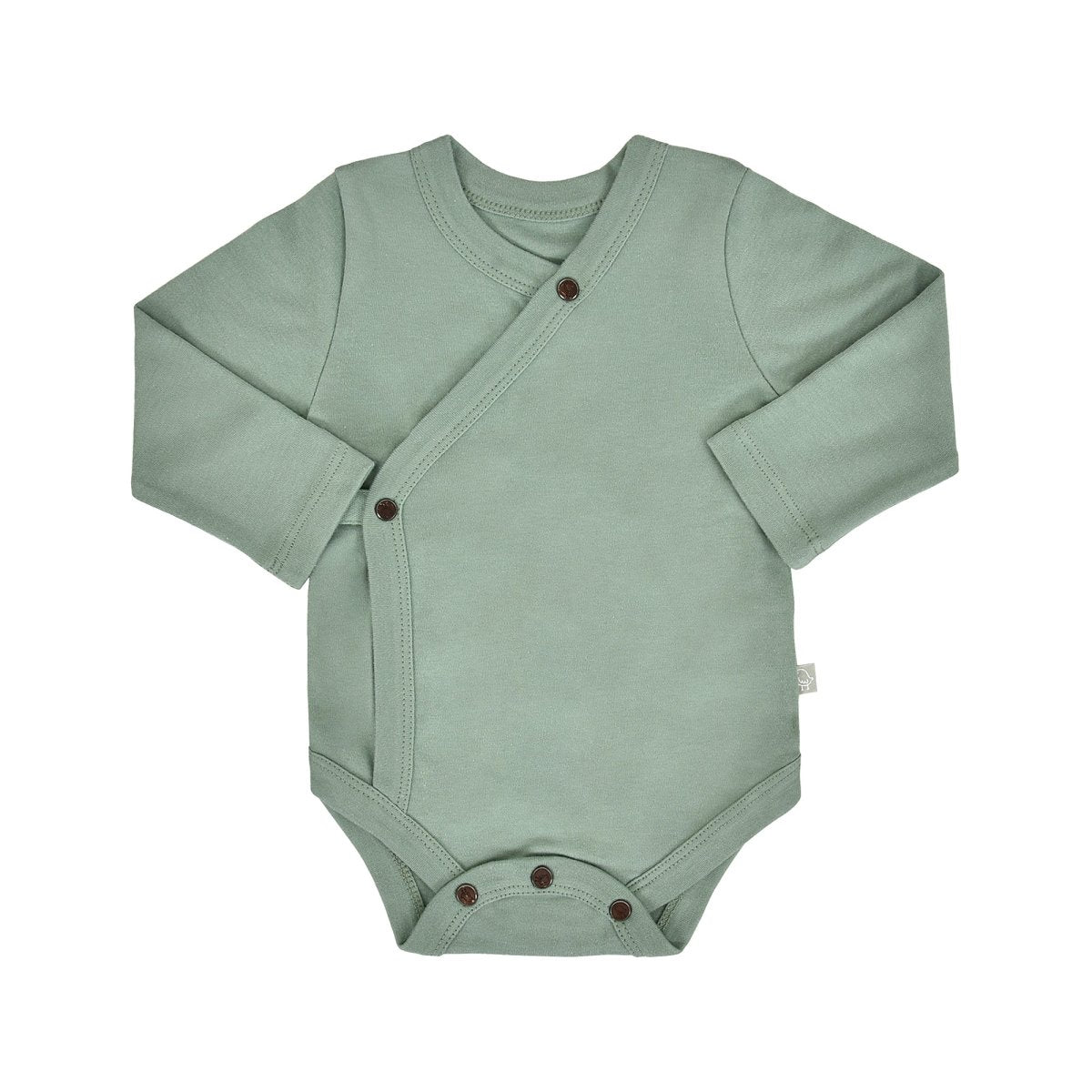 Finn + Emma Stylish Basil Green Long Bodysuit - Perfect for Any Occasion! -