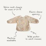 Mushie Long Sleeve Bib - 