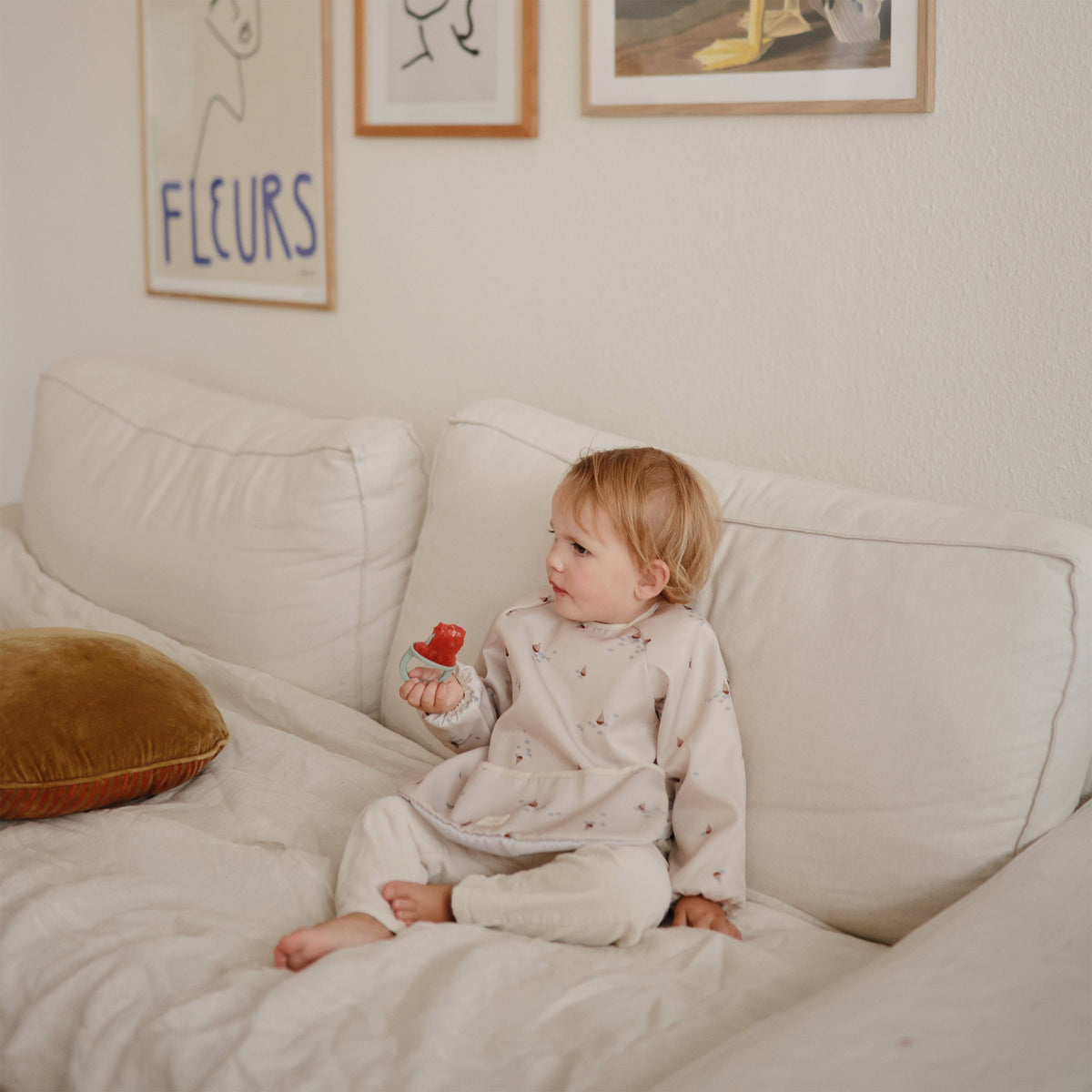Mushie Long Sleeve BibEveretts Place