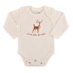 Finn + Emma long sleeve graphic bodysuit | little deer big cheer - 