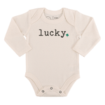 Finn + Emma long sleeve graphic bodysuit | lucky - 