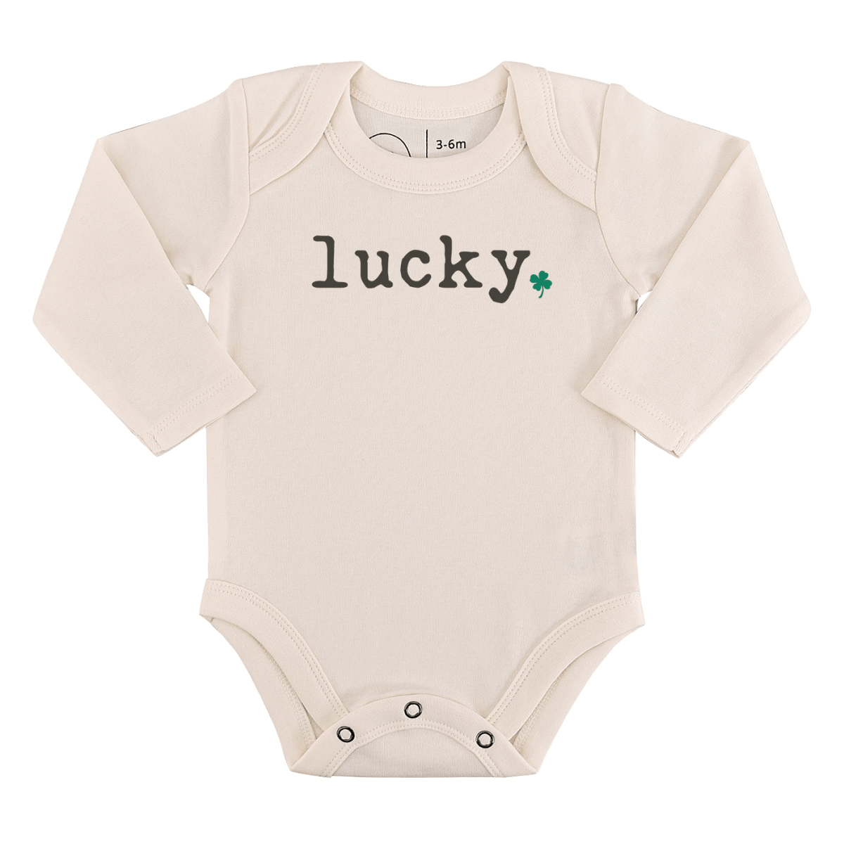 Finn + Emma long sleeve graphic bodysuit | lucky - 