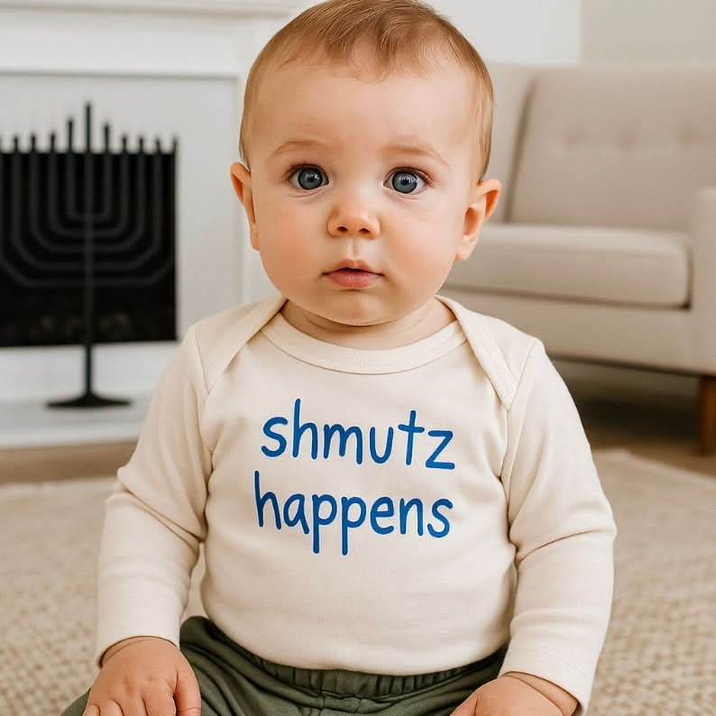 Finn + Emma long sleeve graphic bodysuit | schmutz happens - 