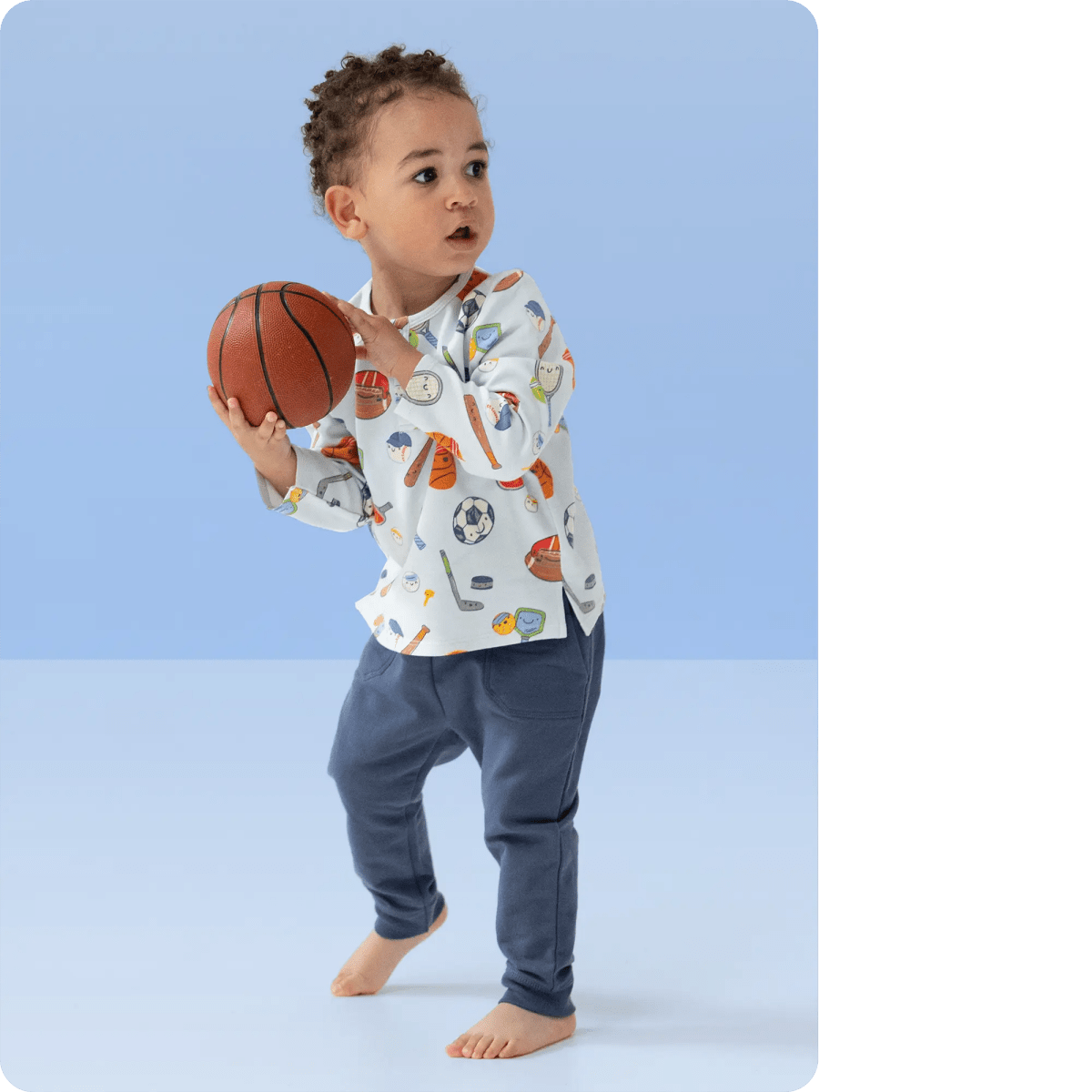 Angel Dear Long Sleeve Henley for Kids Cozy and Comfy Layering Top - Everetts Place Boutique - 