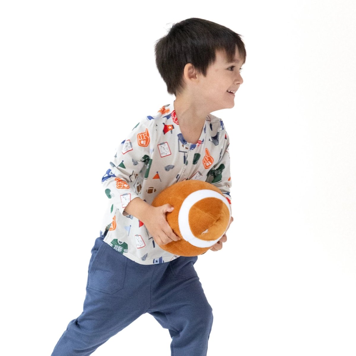 Angel Dear Long Sleeve Henley for Kids Cozy Essential for Fall and Winter Layering - Everetts Place Boutique - 