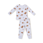 Angel Dear Long Sleeve Loungewear Set for Cozy Comfort and Relaxed Fit - Everetts Place Boutique - 