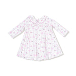 Angel Dear Long Sleeve Peter Pan Collar Dress Smocked Bloomer - Everetts Place Boutique - 