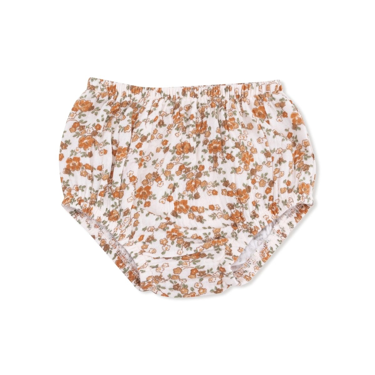 Angel Dear Long Sleeve Ruffle Smocked Neck Dress With Diaper Cover - Everetts Place Boutique - 