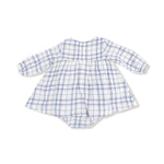 Angel Dear Long Sleeve Smocked Ruffle Bubble With Skirt Organic Cotton - Everetts Place Boutique - 
