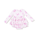 Angel Dear Long Sleeve Tutu Bodysuit Dress For Babies And Toddlers - Everetts Place Boutique - 