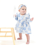Angel Dear Long Sleeve Vintage Lace Dress With Bloomer Set 2T 4T - Everetts Place Boutique - 