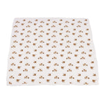 Newcastle Classics Longhorn Bamboo Newcastle Blanket with Natural Muslin for Cozy Kids - 