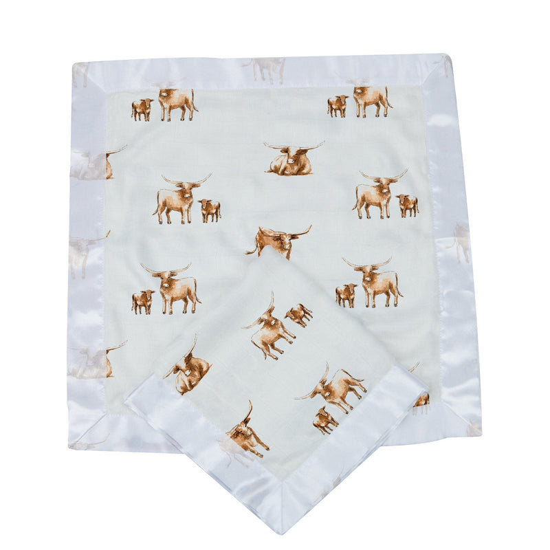 Longhorn Newcastle Blankie Security Blanket for Comfort and Cuddles Newcastle Classics