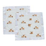 Newcastle Classics Longhorn Newcastle Security Blanket for Comfort and Cuddles for Babies - Baby & Toddler > Swaddling & Receiving Blankets > Receiving Blankets Bamboo Security Blanket