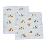 Newcastle Classics Longhorn Newcastle Security Blanket for Comfort and Cuddles for Babies - 