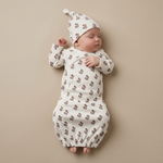 Organic Kimono Infant Sleep Gown - Loom by Makemake Organics