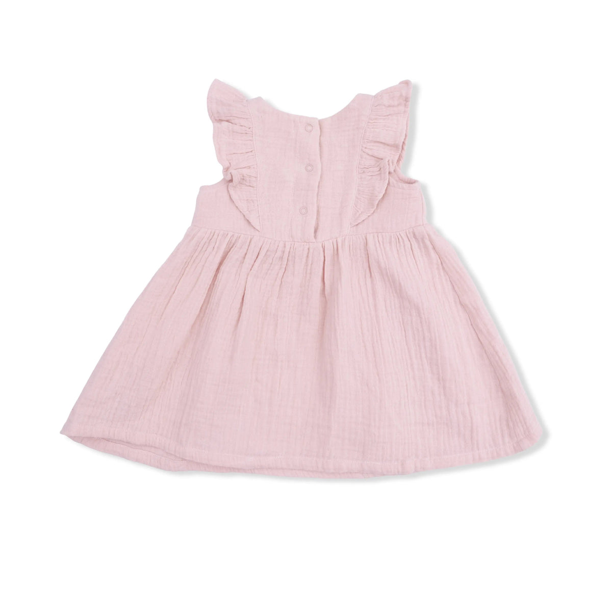 Angel Dear Lotus Flower Ducklings - Ruffle Sleeve Dress and Bloomer with Sunhat - 