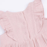 Angel Dear Lotus Flower Ducklings - Ruffle Sleeve Dress and Bloomer with Sunhat - 