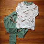 Finn + Emma lounge pants | basil green - 