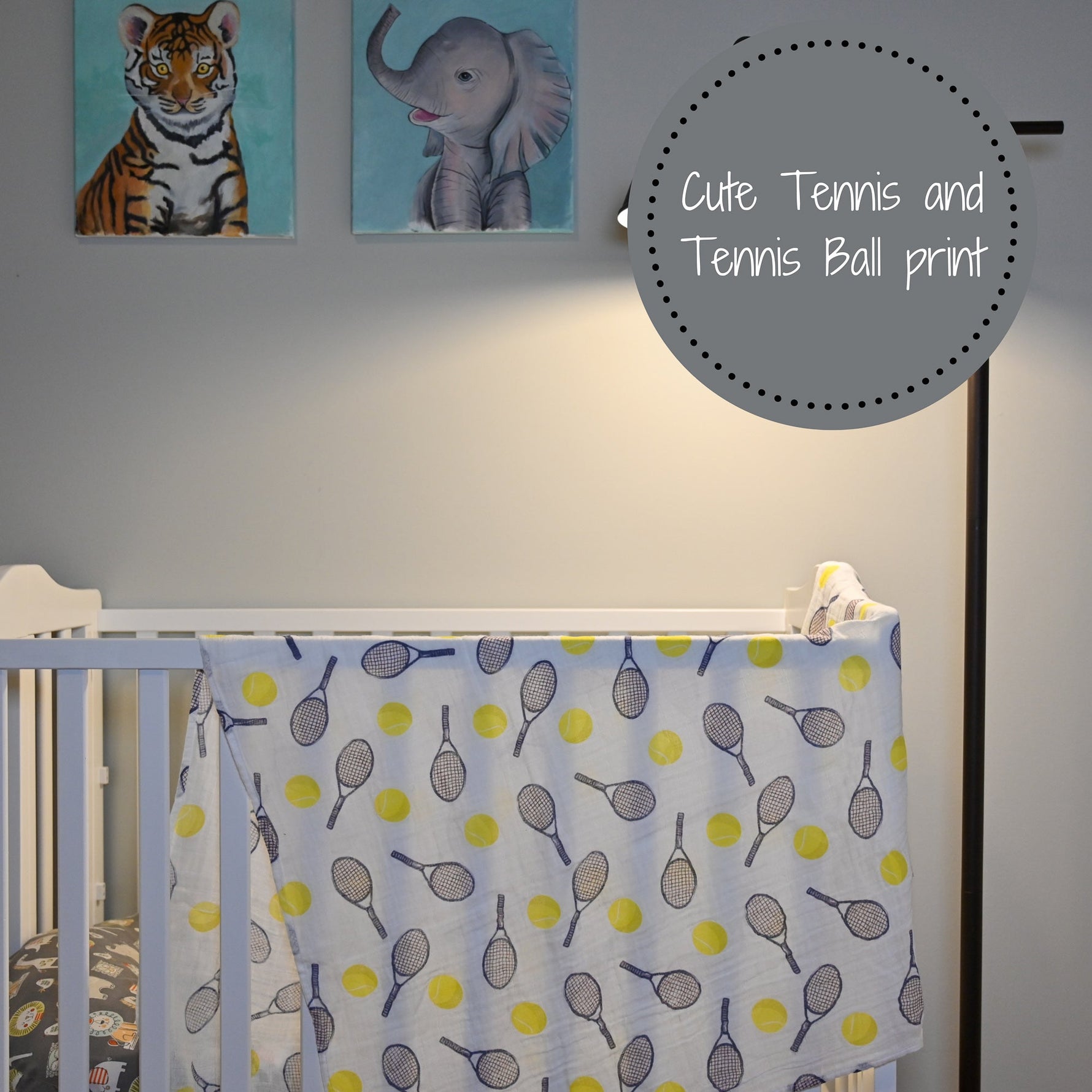 LollyBanks Love All Swaddle BlanketEveretts Place