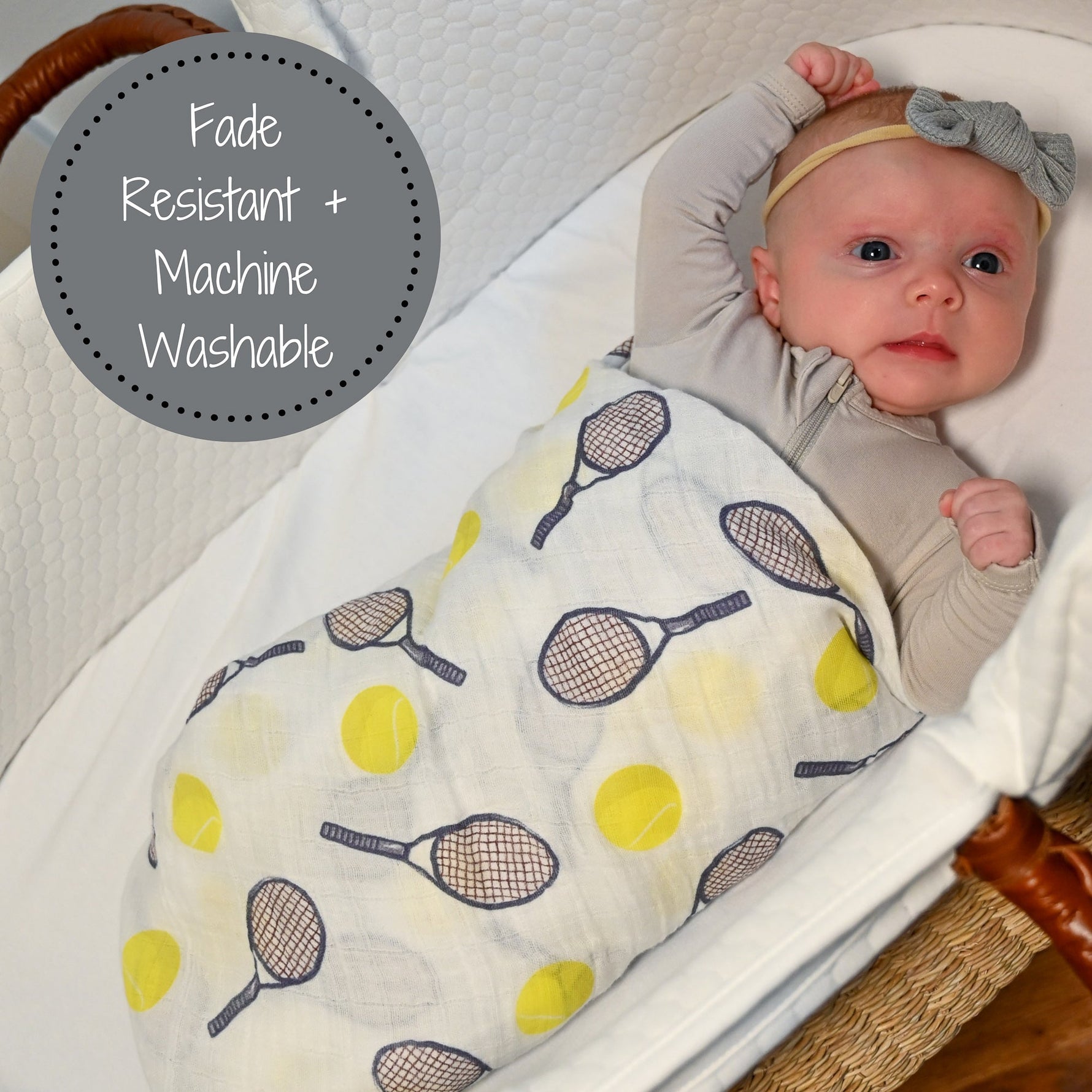 LollyBanks Love All Swaddle BlanketEveretts Place
