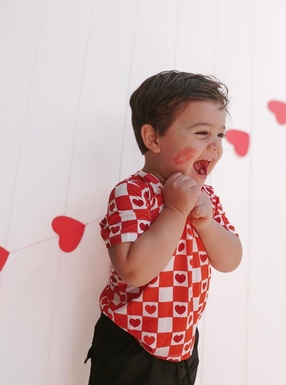 DREAM BIG LITTLE CO LOVE CHECKZZZ EXCLUSIVE DREAM POCKET TEEEveretts Place