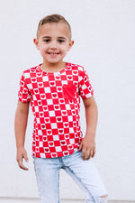 DREAM BIG LITTLE CO LOVE CHECKZZZ EXCLUSIVE DREAM POCKET TEEEveretts Place