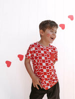 DREAM BIG LITTLE CO LOVE CHECKZZZ EXCLUSIVE DREAM POCKET TEEEveretts Place