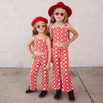 DREAM BIG LITTLE CO LOVE CHECKZZZ EXCLUSIVE DREAM SMOCKED FLARE SETEveretts Place