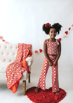 DREAM BIG LITTLE CO LOVE CHECKZZZ EXCLUSIVE DREAM SMOCKED FLARE SETEveretts Place