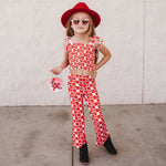DREAM BIG LITTLE CO LOVE CHECKZZZ EXCLUSIVE DREAM SMOCKED FLARE SETEveretts Place