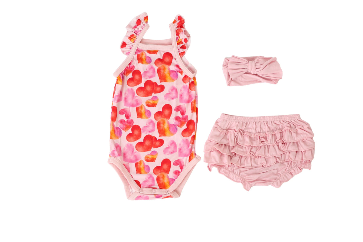 Bestaroo Love Hearts Bloomer Set - 