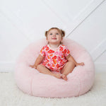 Bestaroo Love Hearts Ultra Soft Bamboo Bodysuit Dress With Snaps For Baby - 