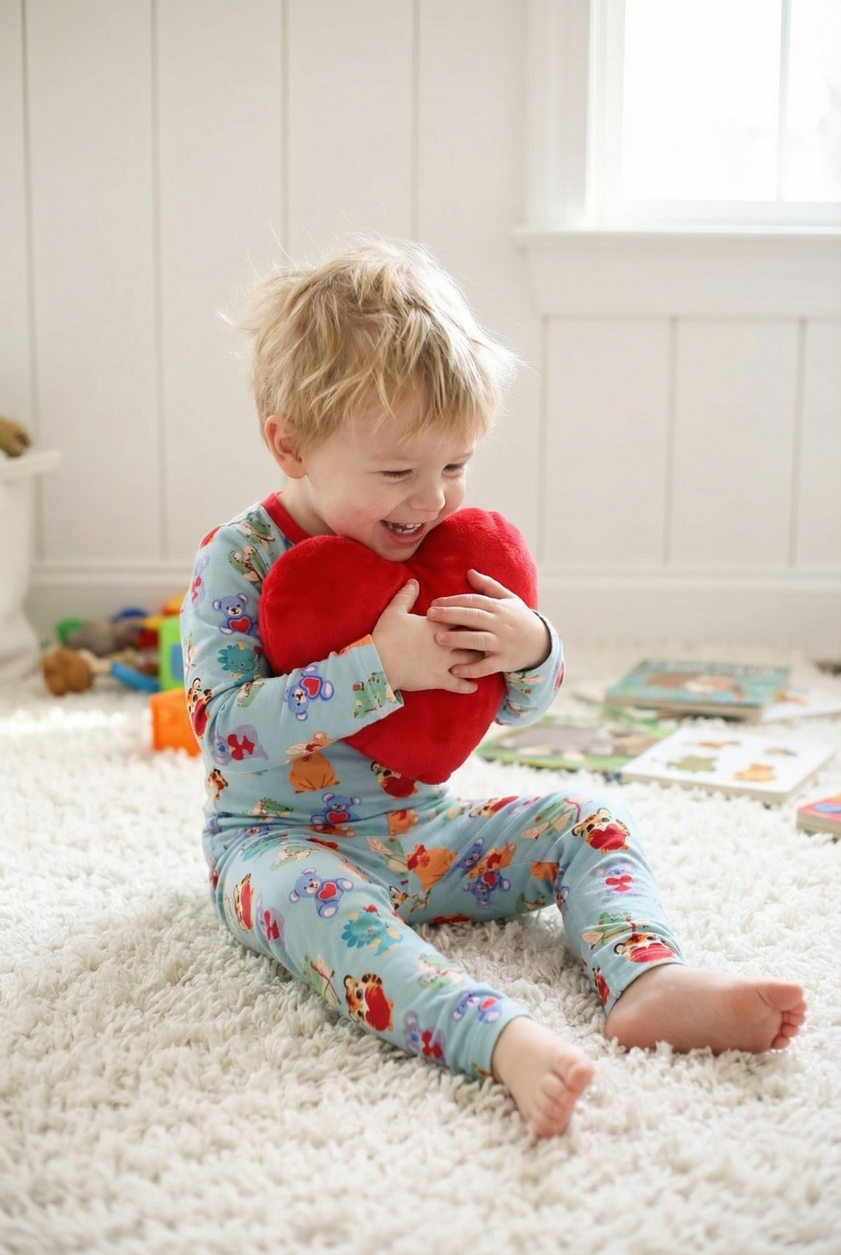 Love is in the Air L/S Pajama by Bestaroo