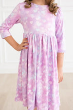 Mila & Rose ® Love Story 3/4 Sleeve Pocket Twirl Dress - 