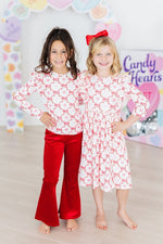 Mila & Rose ® Lovebug L/S Ruffle Tee - 