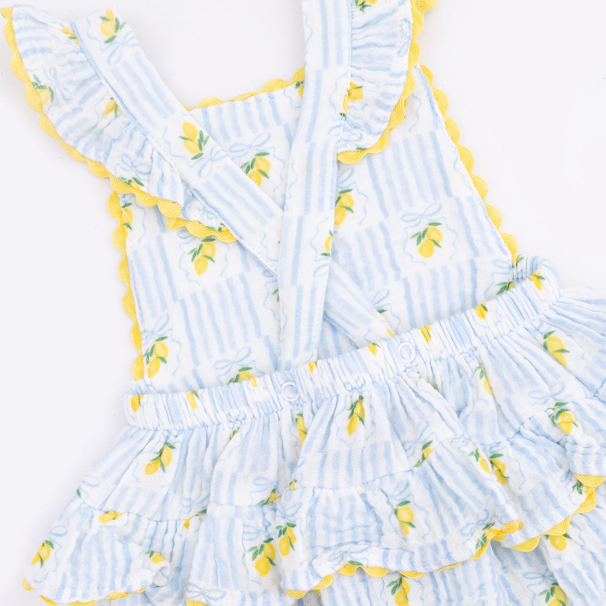 Angel Dear Lovely Lemons - Ric Rac Ruffle Sunsuit & Sun HatEveretts Place