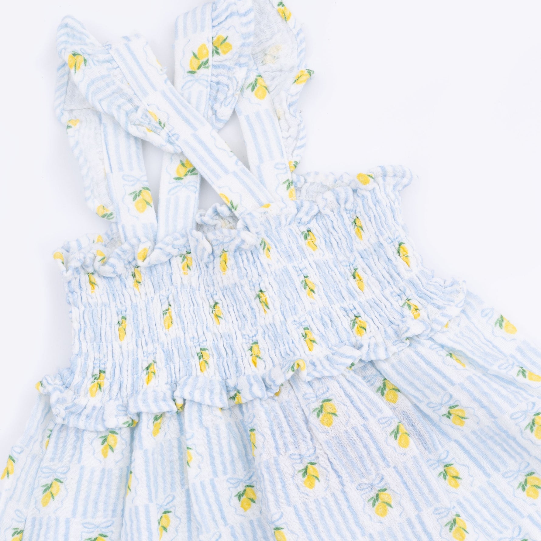 Angel Dear Lovely Lemons - Smocked Ruffle Sundress with BloomerEveretts Place