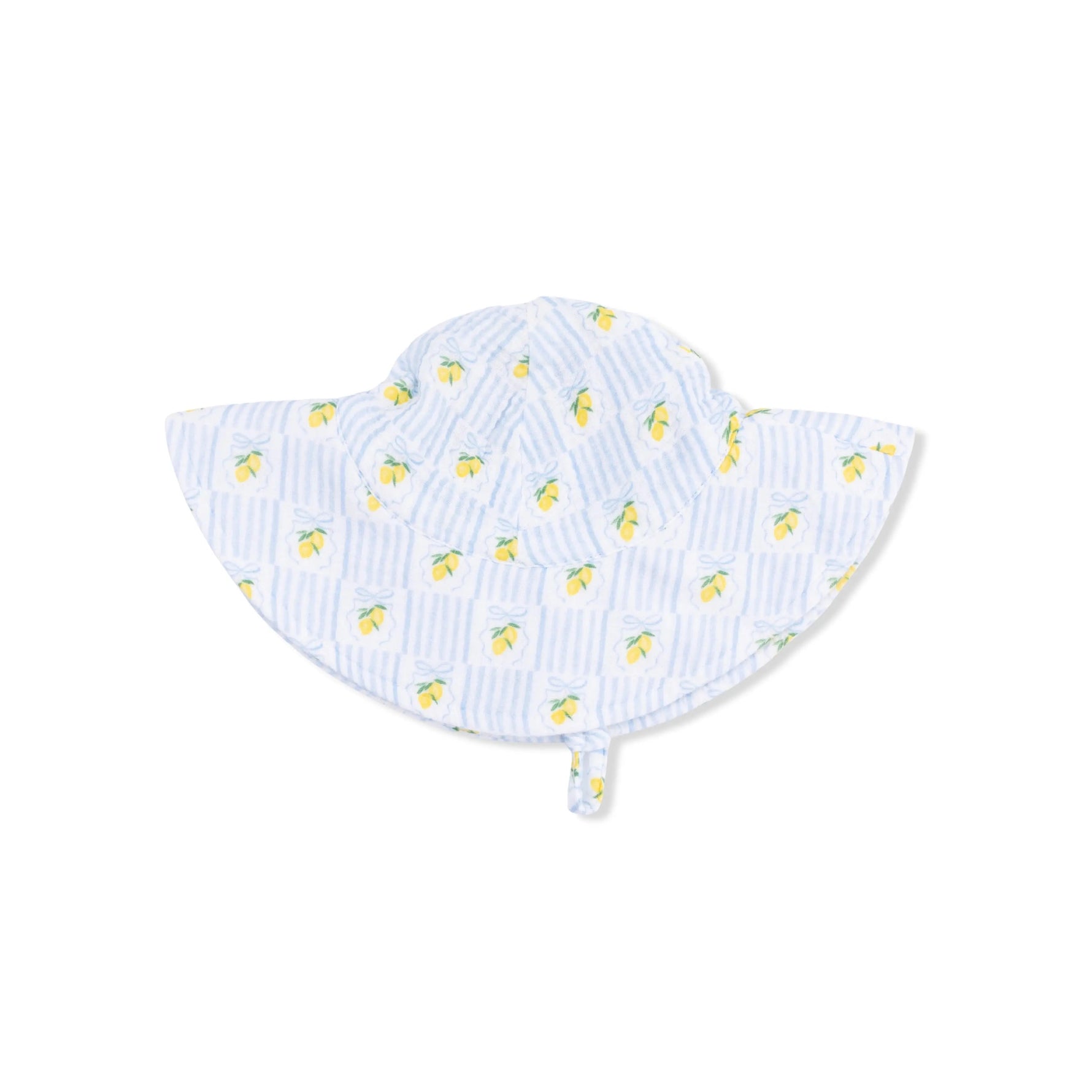 Angel Dear Lovely Lemons - Smocked Top with Bloomer & Sun Hat Set - 