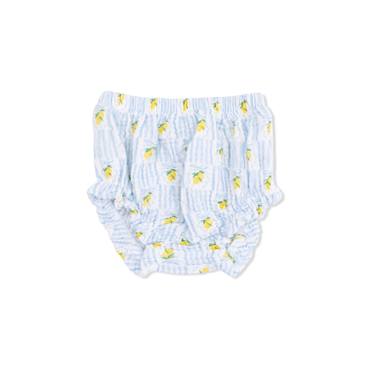 Angel Dear Lovely Lemons - Smocked Top with Bloomer & Sun Hat Set - 